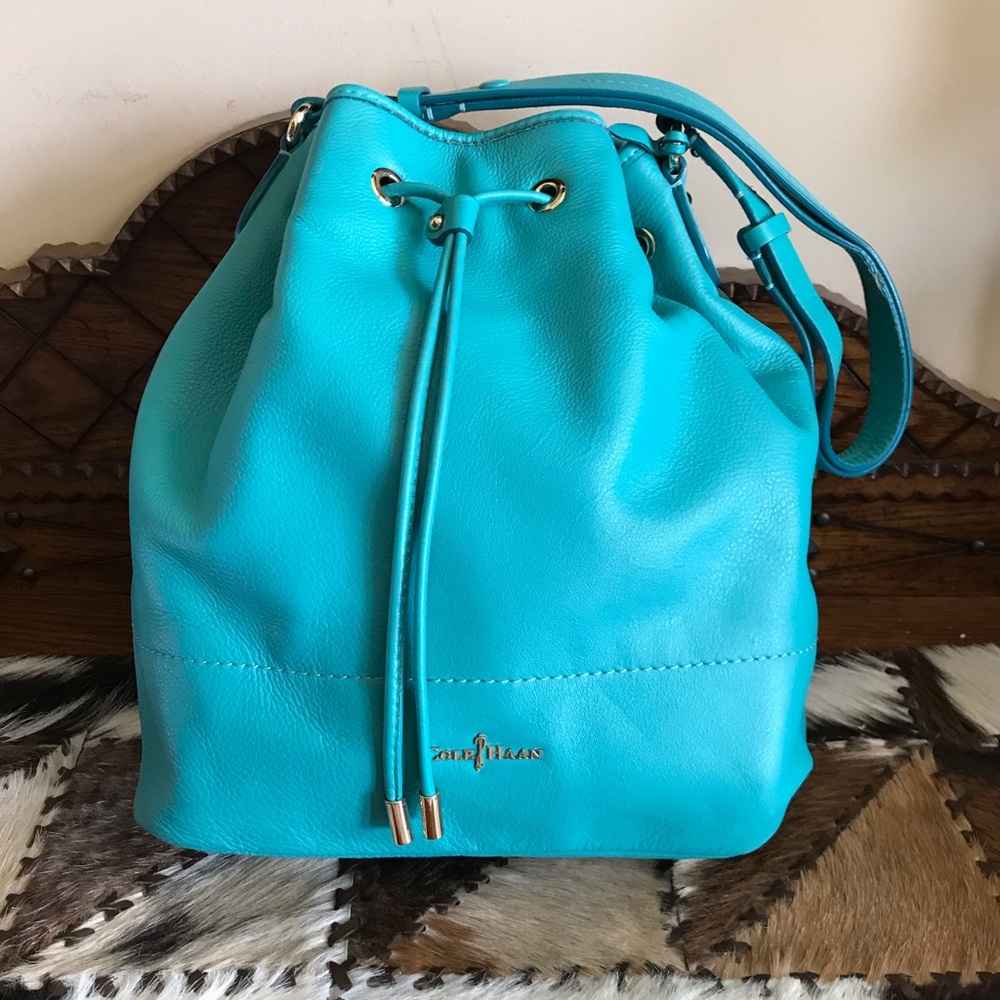 Cole Haan Turquoise Hobo Bag